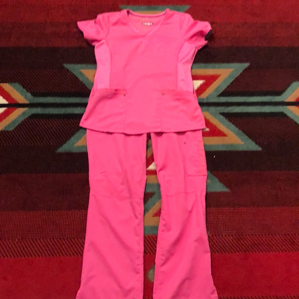 Pink Scrub set
